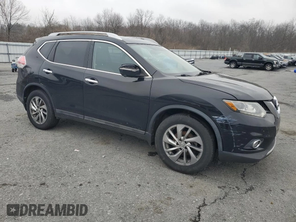 2015 Nissan Rogue SL z VIN 5N1AT2MV3FC810366, wystawiony jako Copart lot #50383365 z przebiegiem 134 607 mil mil oraz Szkoda całkowita • Salvage title. Historia ofert i sprzedaży dostępna na DreamBid. Obrazek 4.