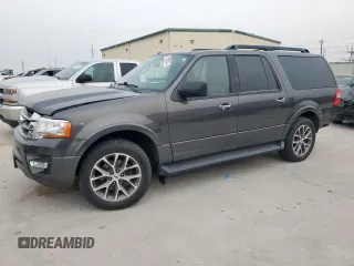 2017 Ford Expedition EL XLT with VIN 1FMJK1HT4HEA66211, listed as a Copart auction lot 51500555 with 125,845 mi miles and Salvage Title. Bid and sale history available at carsss.com. Image 1.