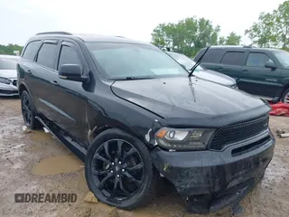 2020 Dodge Durango GT Plus with VIN 1C4RDJDG0LC130968, listed as a IAAI auction lot 42413540 with 111,543 mi miles and . Bid and sale history available at DreamBid. Image 1.