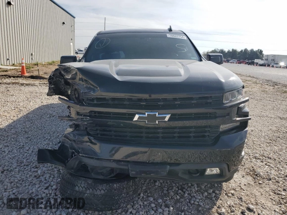 2020 Chevrolet Silverado 1500 RST with VIN 3GCPWDED0LG258650, listed as a Copart auction lot 78603754 with 76,161 mi miles and Salvage Title. Bid and sale history available at DreamBid. Image 5.