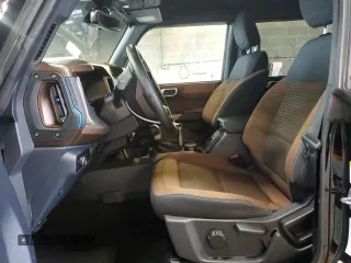 2023 Ford Bronco with VIN 1FMEE5DP3PLB48496, listed as a Copart auction lot 62566355 with 48,307 mi miles and Salvage title. Bid and sale history available at DreamBid. Image 7.