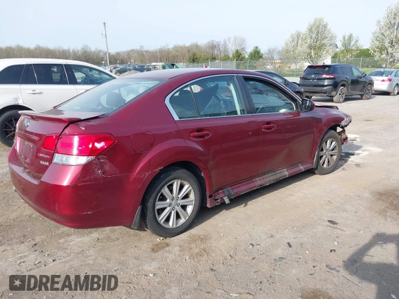 2010 Subaru Legacy Premium All-Weather Anniversary with VIN 4S3BMBC62A3238425, listed as a IAAI auction lot 42139177 with 201,801 mi miles and . Bid and sale history available at DreamBid. Image 4.