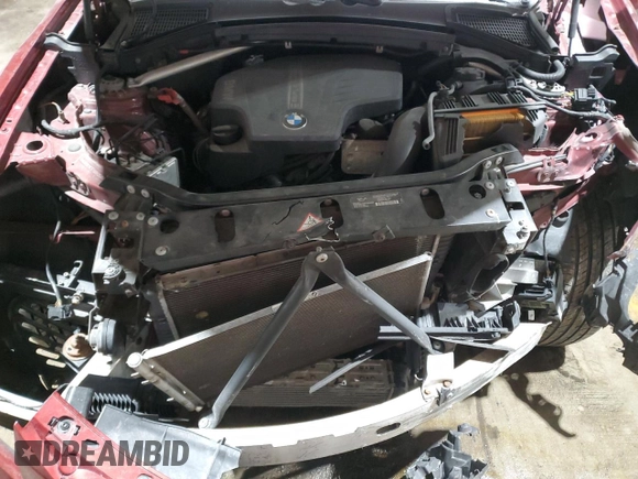 2013 BMW X3 xDrive28i with VIN 5UXWX9C57D0A25292, listed as a Copart auction lot 87730015 with 108,868 mi miles and Salvage Title. Bid and sale history available at carsss.com. Image 13.