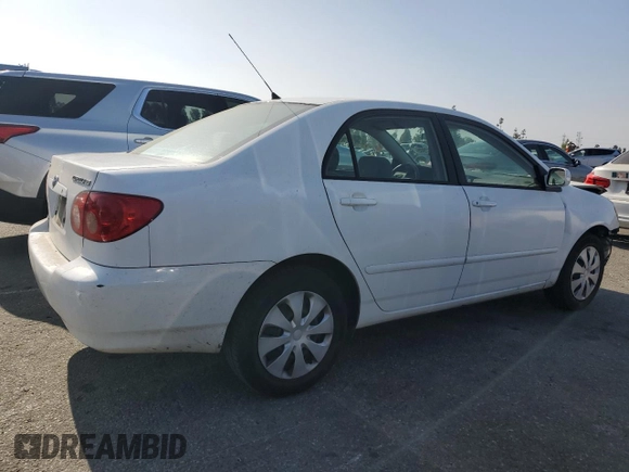 2006 Toyota Corolla CE with VIN 1NXBR32E76Z648635, listed as a Copart auction lot 63612905 with 163,489 mi miles and Salvage title. Bid and sale history available at DreamBid. Image 3.