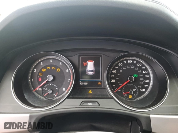 2019 Volkswagen Atlas SE with VIN 1V2DP2CA2KC590487, listed as a Copart auction lot 73370854 with 125,469 mi miles and Salvage title. Bid and sale history available at DreamBid. Image 9.