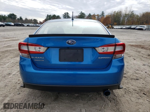 2023 Subaru Impreza with VIN 4S3GKAB61P3602222, listed as a Copart auction lot 78674434 with 19,416 mi miles and Salvage title. Bid and sale history available at DreamBid. Image 6.