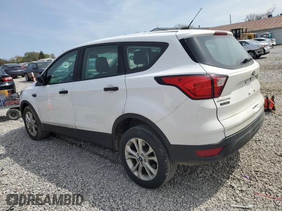 2019 Ford Escape S с VIN 1FMCU0F77KUA69524, выставлен на аукционе Copart как лот 53237985 с пробегом 127 186 миль миль и Списание • Salvage title. История ставок и продаж доступна на DreamBid. Изображение 2.