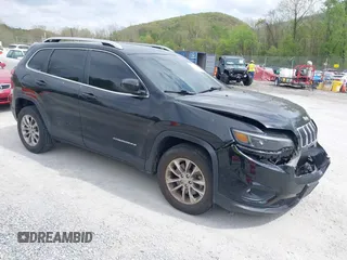 2021 Jeep Cherokee Latitude Lux with VIN 1C4PJMMX6MD211048, listed as a IAAI auction lot 42122922 with 38,256 mi miles and . Bid and sale history available at DreamBid. Image 1.