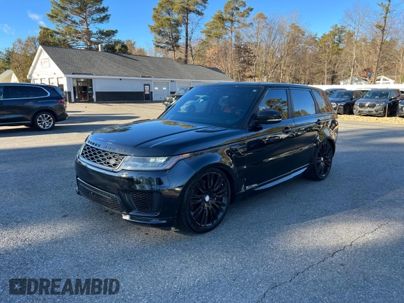 2018 Land Rover Range Rover Sport with VIN SALWR2RE7JA196811, listed as a Copart auction lot 41639235 with 103,214 mi miles and Clean Title. Bid and sale history available at carsss.com. Image 1.