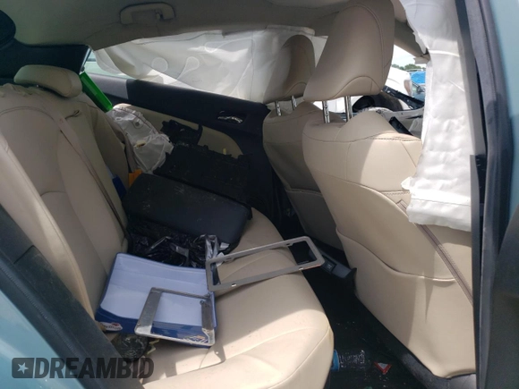 2021 Toyota Prius LE with VIN JTDL9MFUXM3023679, listed as a Copart auction lot 60757645 with Not provided miles and Salvage title. Bid and sale history available at DreamBid. Image 10.