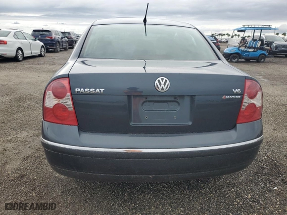 2003 Volkswagen Passat GLX with VIN WVWTH63B93P438260, listed as a Copart auction lot 74855644 with 0 mi miles and Non Repairable. Bid and sale history available at carsss.com. Image 6.