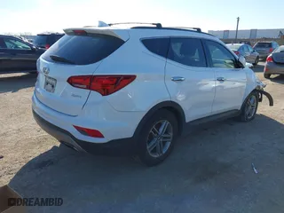 2017 Hyundai Santa Fe Sport 2.4L with VIN 5NMZU3LB2HH044393, listed as a IAAI auction lot 41599495 with 67,256 mi miles. Bid and sale history available at carsss.com. Image 4.