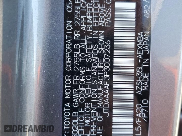 2023 Toyota Crown XLE z VIN JTDAAAAF3P3007236, wystawiony jako Copart lot #53448865 z przebiegiem 30 011 mil mil oraz Szkoda całkowita • Salvage title. Historia ofert i sprzedaży dostępna na DreamBid. Obrazek 13.