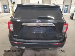 2020 Ford Explorer XLT with VIN 1FMSK8DH7LGC26593, listed as a Copart auction lot 49618145 with 191,010 mi miles and Salvage Title. Bid and sale history available at DreamBid. Image 6.
