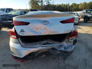 2020 Hyundai Elantra SE with VIN 5NPD74LF3LH595910, listed as a Copart auction lot 88266225 with 46,451 mi miles and Salvage Title. Bid and sale history available at carsss.com. Image 6.