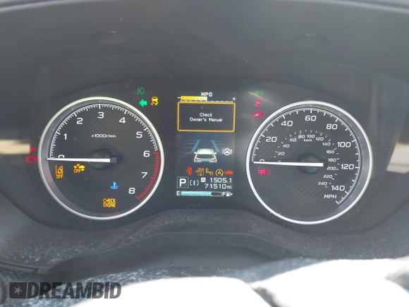 2022 Subaru Forester Premium with VIN JF2SKAEC1NH508936, listed as a IAAI auction lot 42028128 with 71,510 mi miles and . Bid and sale history available at DreamBid. Image 7.