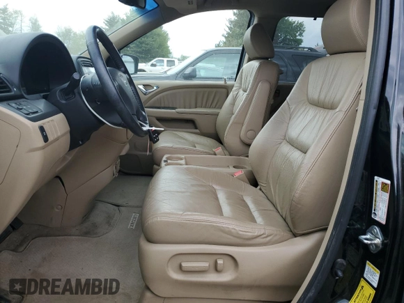 2007 Honda Odyssey EX-L with VIN 5FNRL38687B120973, listed as a Copart auction lot 54765445 with 0 mi miles and Salvage Title. Bid and sale history available at carsss.com. Image 7.