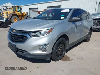 2019 Chevrolet Equinox LS z VIN 2GNAXHEV2K6175046, wystawiony jako IAAI lot #41483868 z przebiegiem 118 058 mil mil oraz . Historia ofert i sprzedaży dostępna na DreamBid. Obrazek 2.