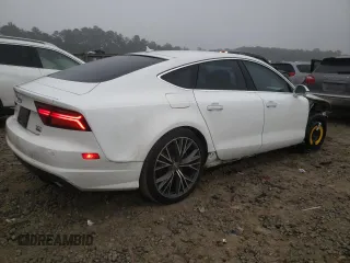 2016 Audi A7 3.0 Premium Plus with VIN WAUWGAFC4GN084587, listed as a Copart auction lot 50068683 with 84,909 mi miles and Salvage Title. Bid and sale history available at carsss.com. Image 3.