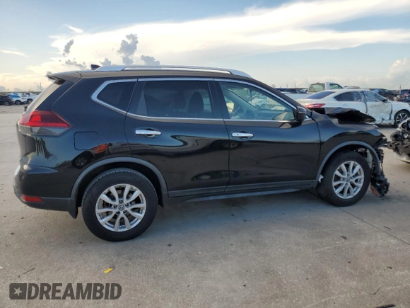 2019 Nissan Rogue SV with VIN KNMAT2MT2KP551634, listed as a Copart auction lot 61860255 with 174,125 mi miles and Salvage title. Bid and sale history available at DreamBid. Image 3.