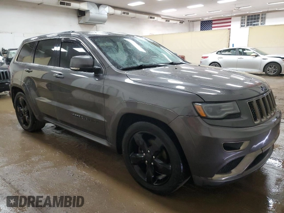 2015 Jeep Grand Cherokee Overland with VIN 1C4RJFCG0FC118282, listed as a Copart auction lot 47189345 with 174,924 mi miles and Clean Title. Bid and sale history available at carsss.com. Image 4.