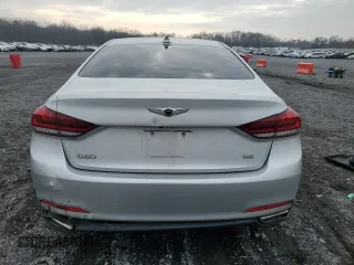 2017 Genesis G80 3.8L with VIN KMHGN4JE3HU175246, listed as a Copart auction lot 81622684 with 95,176 mi miles and Clean Title. Bid and sale history available at DreamBid. Image 6.