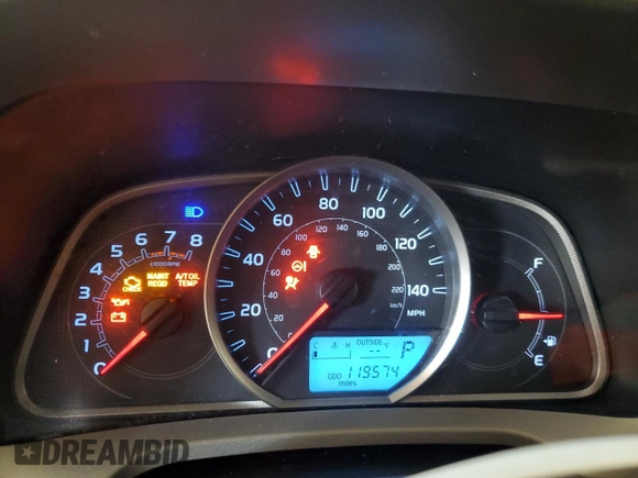2015 Toyota RAV4 LE with VIN 2T3BFREV1FW341895, listed as a Copart auction lot 52322025 with 119,574 mi miles and Salvage Title. Bid and sale history available at carsss.com. Image 9.