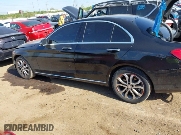 2016 Mercedes-Benz C 300 Luxury with VIN WDDWF4KB1GR150239, listed as a IAAI auction lot 42112415 with 227,620 mi miles and . Bid and sale history available at carsss.com. Image 14.