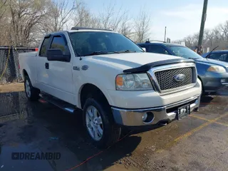 2007 Ford F-150 XLT with VIN 1FTPX14V17FB16546, listed as a IAAI auction lot 41882828 with 159,244 mi miles. Bid and sale history available at carsss.com. Image 1.