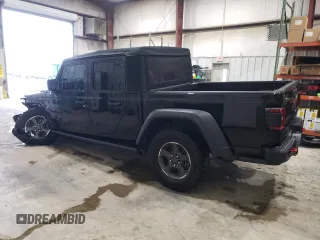 2020 Jeep Gladiator Rubicon with VIN 1C6JJTBG9LL183888, listed as a Copart auction lot 70225794 with 57,969 mi miles and Salvage title. Bid and sale history available at DreamBid. Image 2.