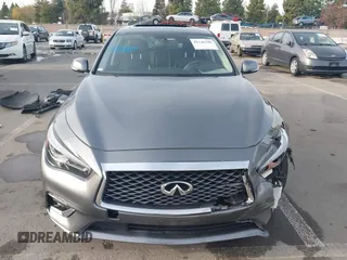 2019 Infiniti Q50 3.0t LUXE with VIN JN1EV7APXKM542829, listed as a IAAI auction lot 41146340 with 43,708 mi miles. Bid and sale history available at carsss.com. Image 12.