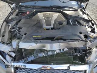 2017 Infiniti Q50 3.0t Signature Edition with VIN JN1EV7AR7HM839180, listed as a Copart auction lot 83185234 with 96,311 mi miles and Salvage Title. Bid and sale history available at carsss.com. Image 12.