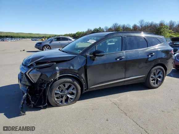 2023 Kia Sportage Hybrid SX-Prestige with VIN KNDPXCAG2P7036037, listed as a Copart auction lot 55840934 with 20,013 mi miles and Salvage Title. Bid and sale history available at carsss.com. Image 1.