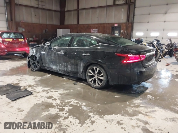 2017 Nissan Maxima SV with VIN 1N4AA6AP6HC451921, listed as a IAAI auction lot 41384995 with 74,160 mi miles and . Bid and sale history available at DreamBid. Image 3.