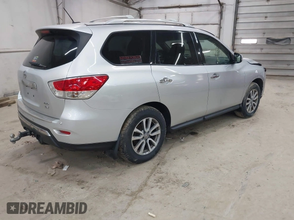 2016 Nissan Pathfinder SV with VIN 5N1AR2MM7GC651472, listed as a IAAI auction lot 42319848 with 135,549 mi miles and . Bid and sale history available at DreamBid. Image 4.