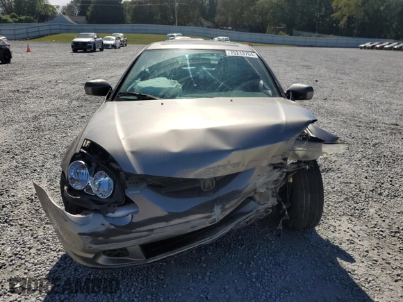 2002 Acura RSX Manual with VIN JH4DC53812C039395, listed as a Copart auction lot 75213704 with 151,150 mi miles and Salvage Title. Bid and sale history available at carsss.com. Image 5.