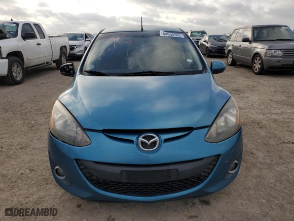 2012 Mazda Mazda2 Touring with VIN JM1DE1LY8C0149593, listed as a Copart auction lot 44600365 with 185,091 mi miles and Salvage Title. Bid and sale history available at carsss.com. Image 5.