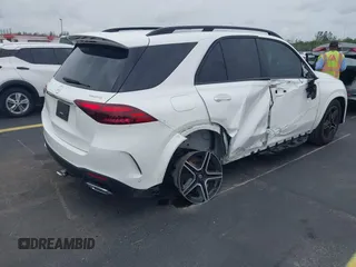 2024 Mercedes-Benz GLE 450 with VIN 4JGFB5KB6RB158663, listed as a IAAI auction lot 42415861 with 19,110 mi miles and . Bid and sale history available at DreamBid. Image 4.