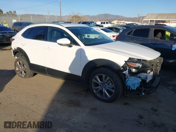 2023 Mazda CX-30 2.5 S Premium Package with VIN 3MVDMBDM4PM520769, listed as a IAAI auction lot 41371190 with 15,626 mi miles. Bid and sale history available at carsss.com. Image 1.