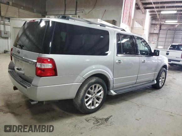 2017 Ford Expedition Max Limited z VIN 1FMJK2AT4HEA52454, wystawiony jako Copart lot #52582625 z przebiegiem 223 771 mil mil oraz Czysty tytuł • Clean title. Historia ofert i sprzedaży dostępna na DreamBid. Obrazek 3.
