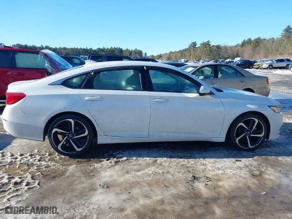 2018 Honda Accord Sedan LX 1.5T with VIN 1HGCV1F13JA174145, listed as a IAAI auction lot 41656523 with 132,664 mi miles. Bid and sale history available at carsss.com. Image 14.