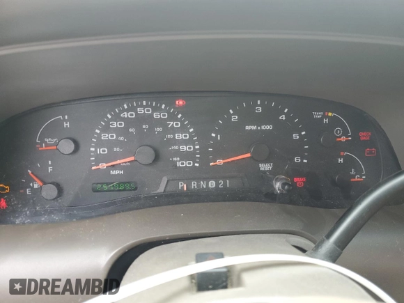 2003 Ford Excursion Eddie Bauer z VIN 1FMNU45S33ED13607, wystawiony jako Copart lot #83227864 z przebiegiem 251 989 mil mil oraz Szkoda całkowita • Salvage title. Historia ofert i sprzedaży dostępna na DreamBid. Obrazek 9.