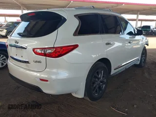 2015 Infiniti QX60 with VIN 5N1AL0MN8FC507152, listed as a IAAI auction lot 41935938 with 122,219 mi miles and . Bid and sale history available at DreamBid. Image 4.