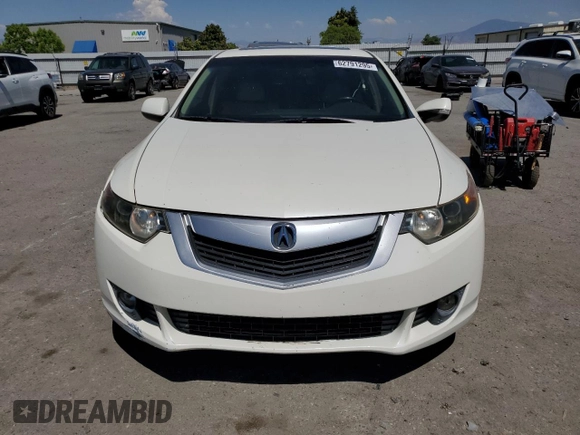 2010 Acura TSX with VIN JH4CU2F61AC018059, listed as a Copart auction lot 62791295 with 165,154 mi miles and Salvage title. Bid and sale history available at DreamBid. Image 5.
