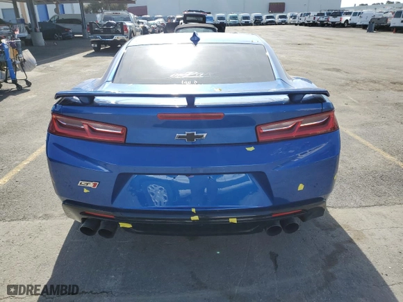 2017 Chevrolet Camaro 2SS with VIN 1G1FH1R71H0110732, listed as a Copart auction lot 46370675 with 0 mi miles and Salvage Title. Bid and sale history available at carsss.com. Image 6.