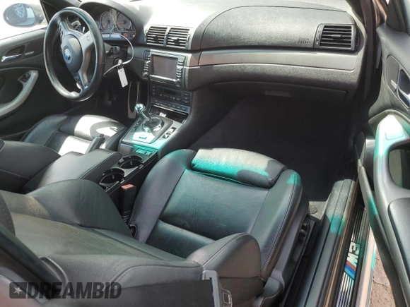 2003 BMW 3 Series M3 with VIN WBSBR934X3PK01085, listed as a Copart auction lot 52595545 with 147,248 mi miles and Salvage Title. Bid and sale history available at carsss.com. Image 8.