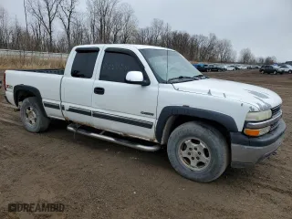 2001 Chevrolet Silverado 1500 LS with VIN 2GCEK19T911359923, listed as a Copart auction lot 53170815 with 240,738 mi miles and Clean Title. Bid and sale history available at carsss.com. Image 4.
