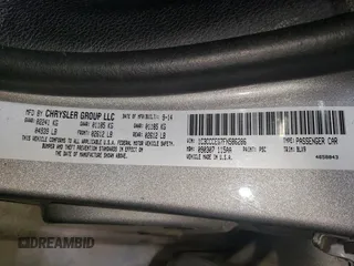 2015 Chrysler 200 C with VIN 1C3CCCEG7FN586286, listed as a Copart auction lot 50454725 with 158,586 mi miles and Clean Title. Bid and sale history available at carsss.com. Image 12.