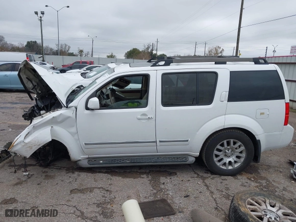 2012 Nissan Pathfinder LE with VIN 5N1AR1NN6CC614408, listed as a IAAI auction lot 41243577 with 1 mi miles. Bid and sale history available at carsss.com. Image 14.