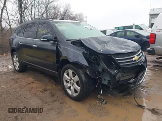 2016 Chevrolet Traverse LT z VIN 1GNKRGKD5GJ166369, wystawiony jako IAAI lot #41468465 z przebiegiem 113 058 mil mil oraz . Historia ofert i sprzedaży dostępna na DreamBid. Obrazek 1.